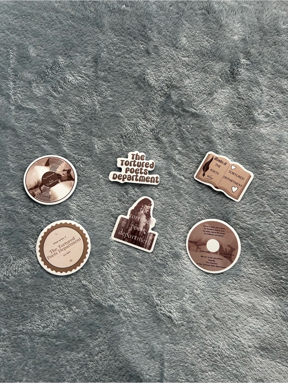 Taylor Swift TTPD Stickers